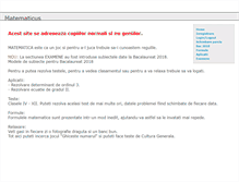 Tablet Screenshot of matematicus.net